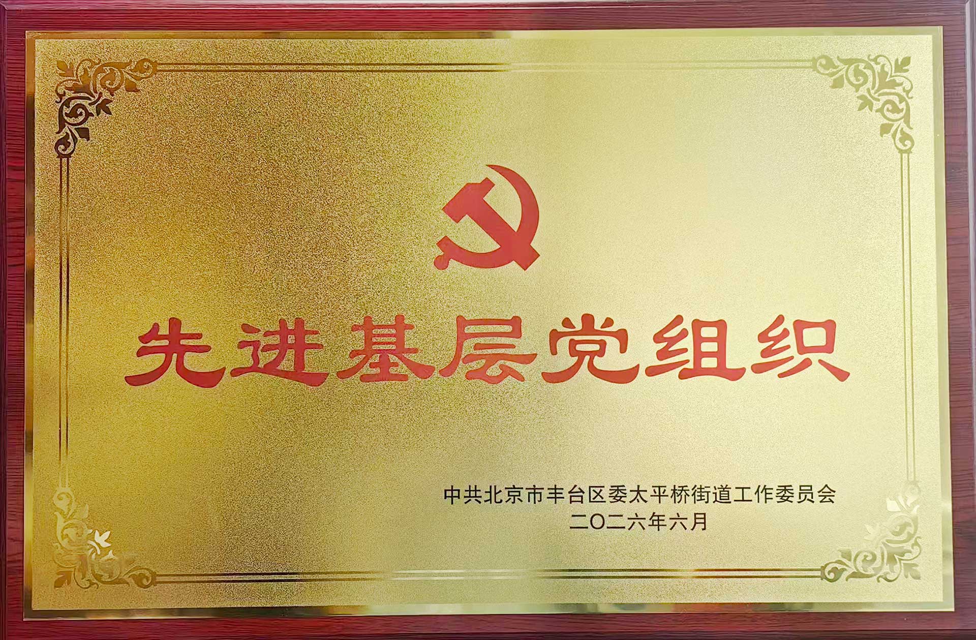 喜报｜党建引领践初心 载誉前行庆华诞——安博电子官方网站-安博集团招标集团党支部获评辖区“优秀基层党组织”